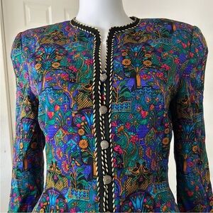Colorful Patterned Women's Top